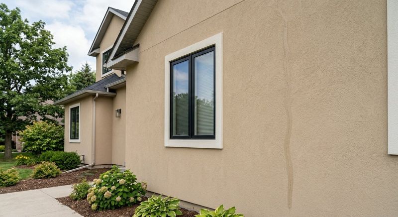 Cracked Stucco Repair in Santa Rosa, CA