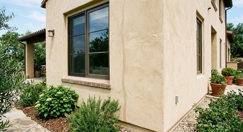 Cracked Stucco Repair in Marin County, CA