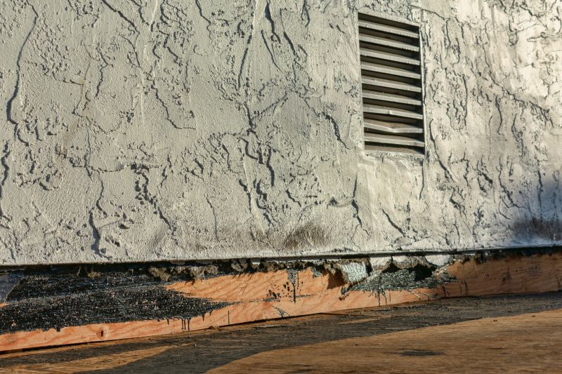 Damaged Stucco Patching