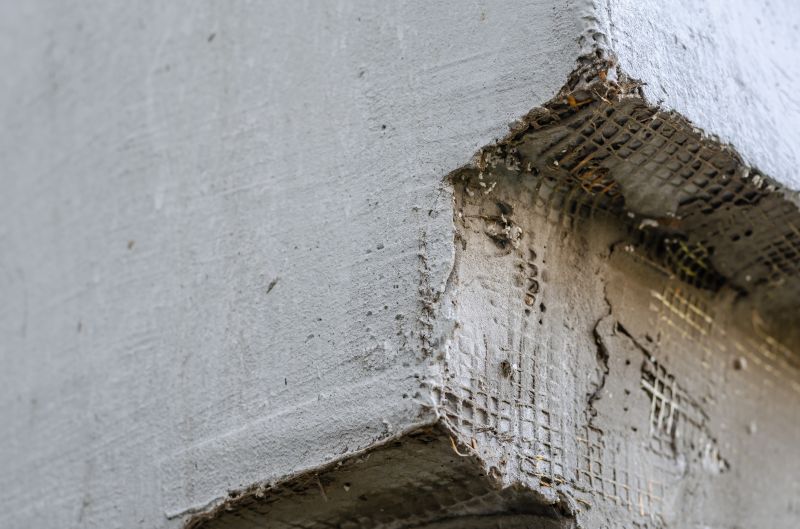 Damaged Stucco Patching