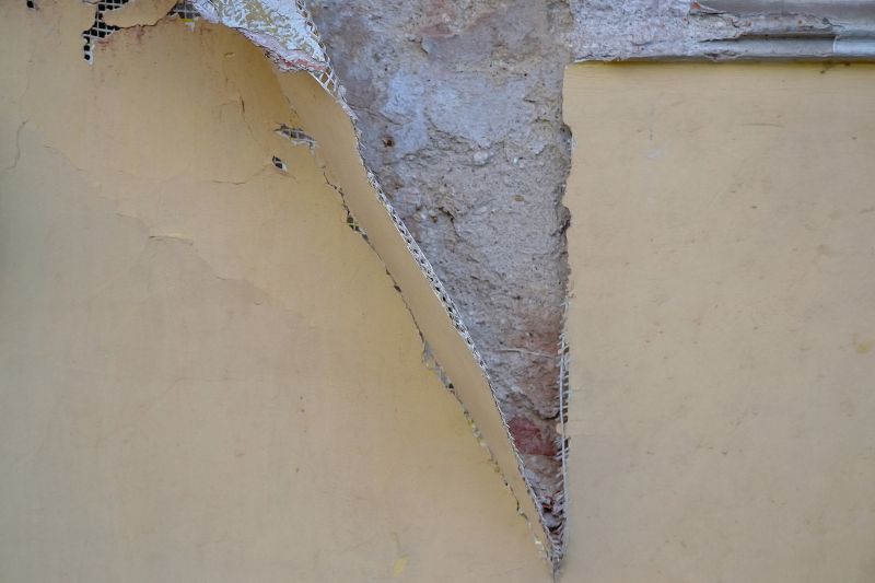 Damaged Stucco Patching